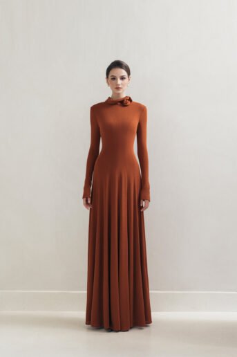 Rustic 3D Bloom Dress