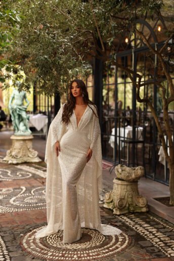 MOONLIT GLOW SEQUIN GOWN