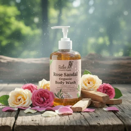 Rose Sandal Body Wash (300ml)