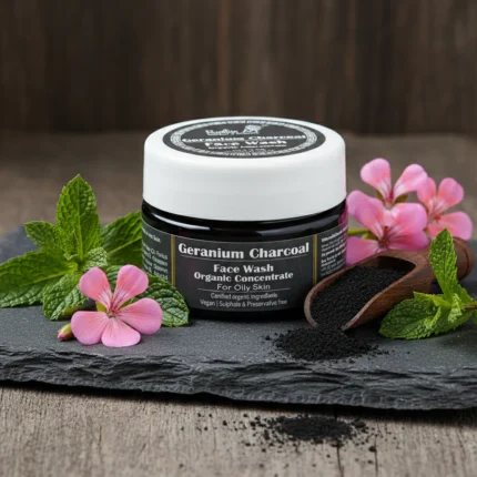 Geranium Charcoal Face Wash Concentrate (50gm)