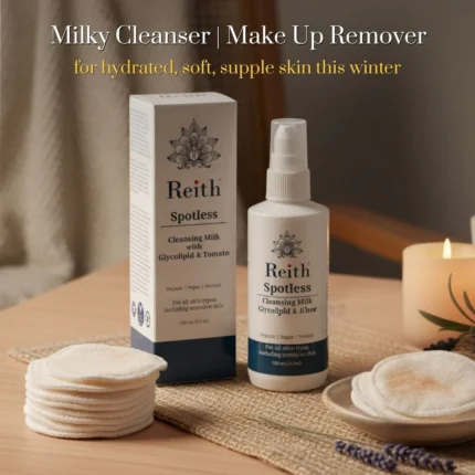 Reith Spotless Cleansing Milk | Natural Make Up Remover & Cleanser