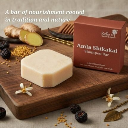 Amla Shikakai Shampoo Bar | All Hair Types (75g)