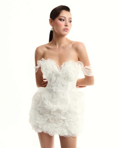 3D FLORAL SKIRT – OR24 04 (W)