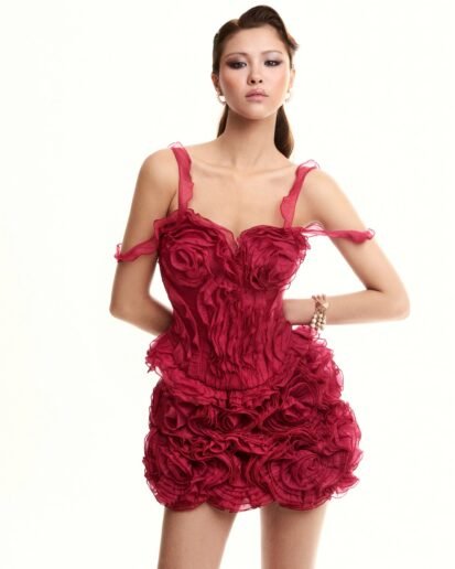 3D FLORAL TOP – OR24 03 (R)